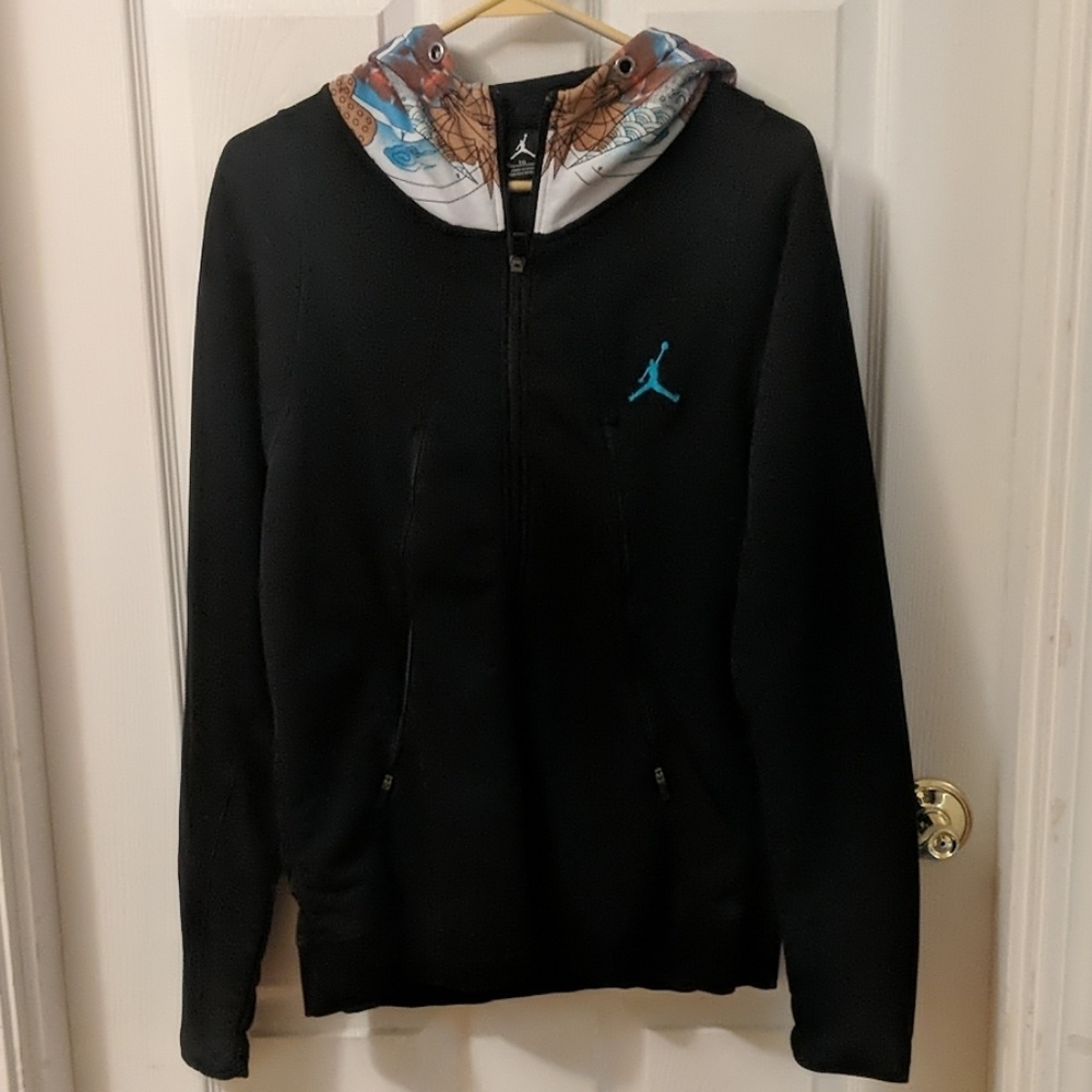 Jordan zip up hoodie